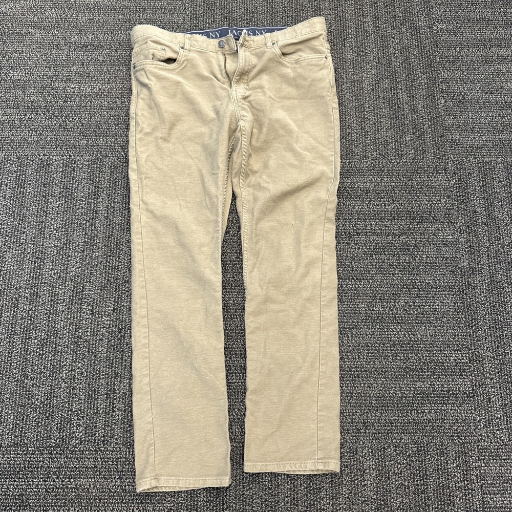 Jachs New York Men's Straight Fit Stretch Twill 5-Pocket Pant 36 X32